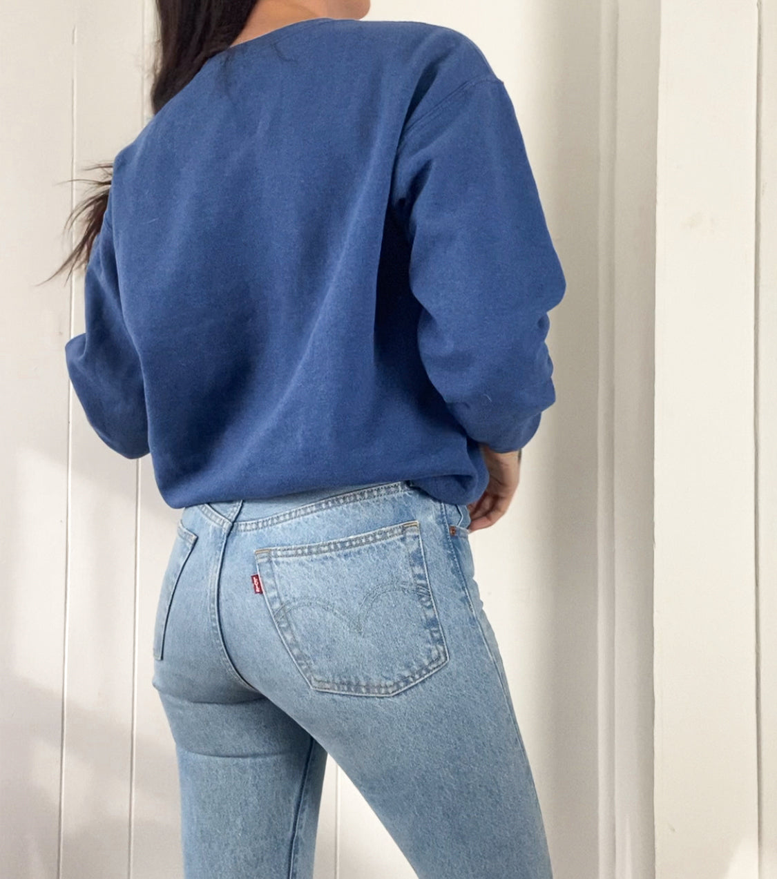 M Vintage Quilt Block Crewneck