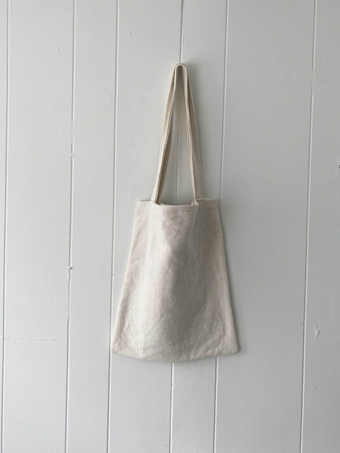 Upcycled Quilt Block Tote Bag