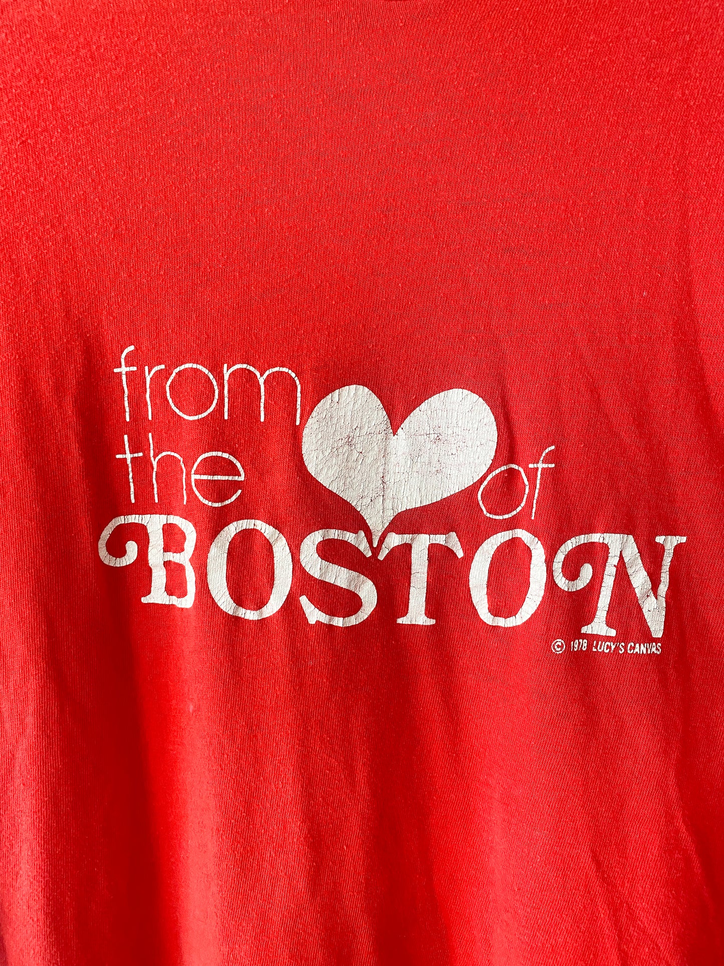 M 1978 Single Stitch Boston Tee