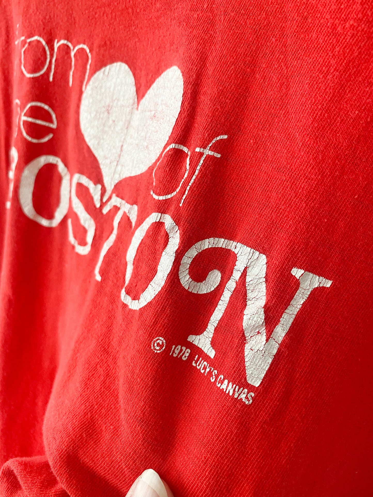M 1978 Single Stitch Boston Tee