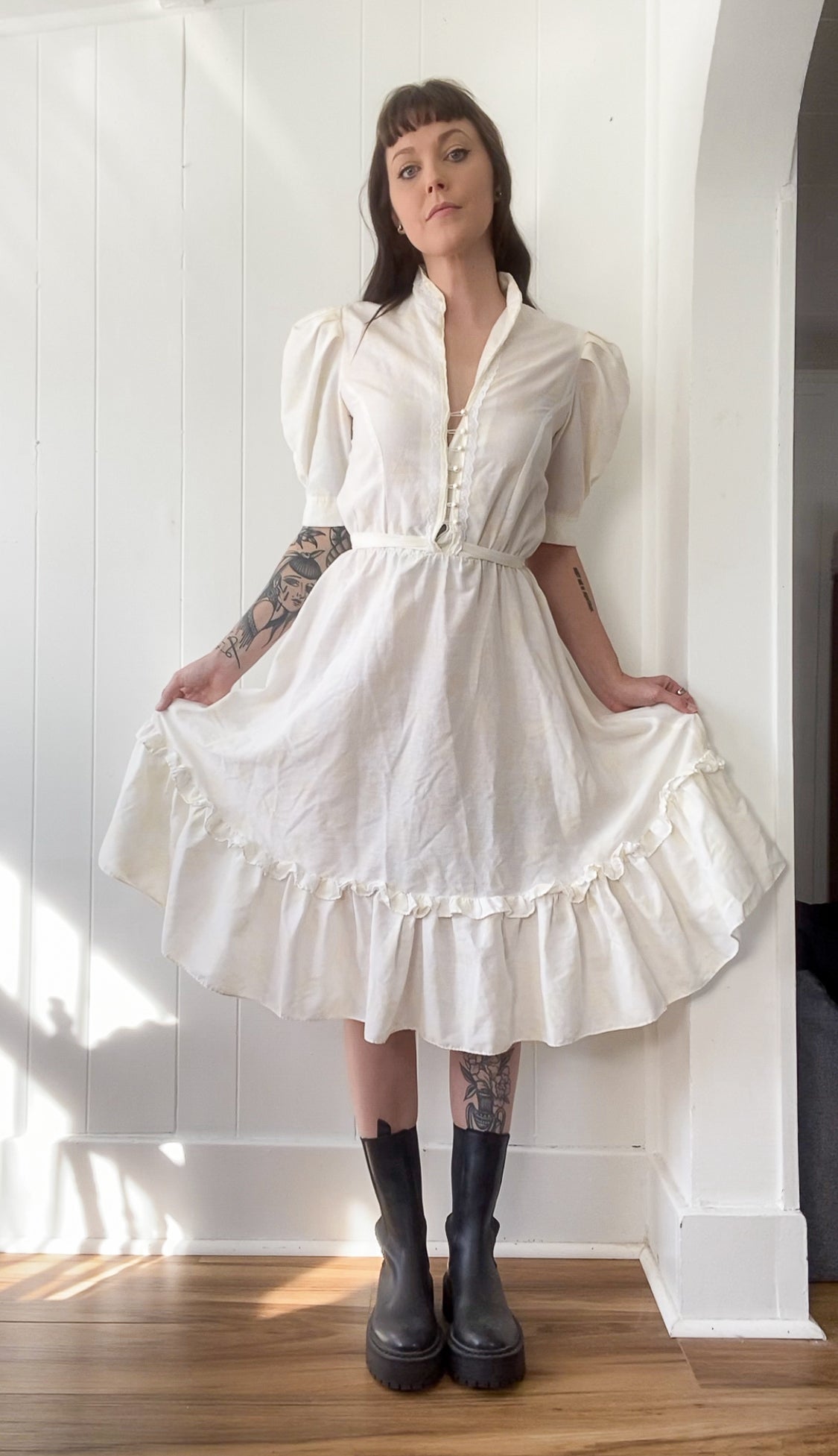 (M) Vintage Prairie Dress