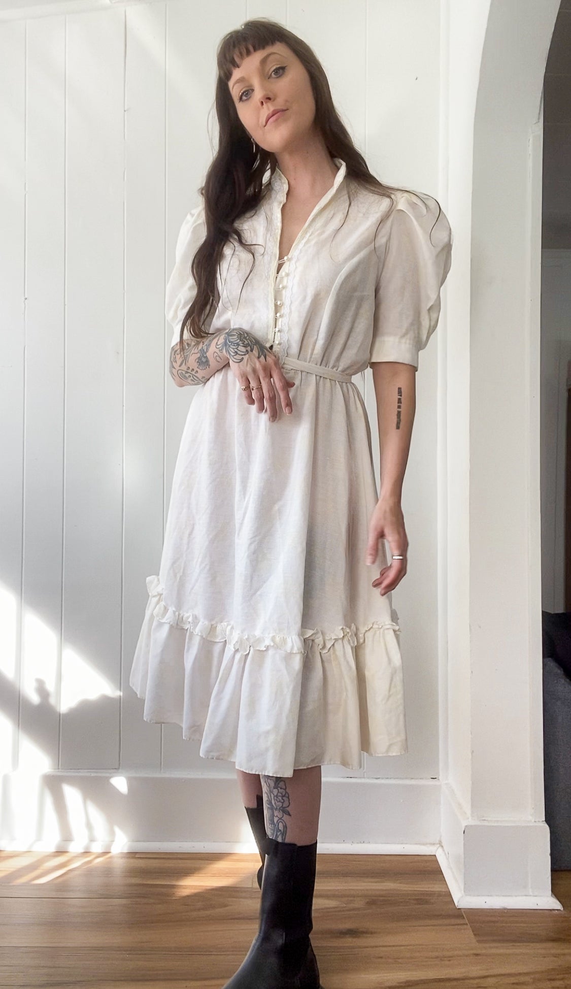 (M) Vintage Prairie Dress