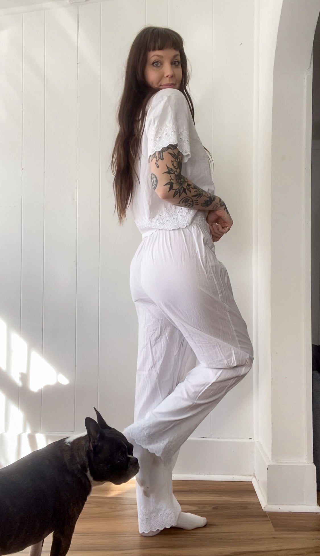 Vintage 2pc. Cotton PJ Set