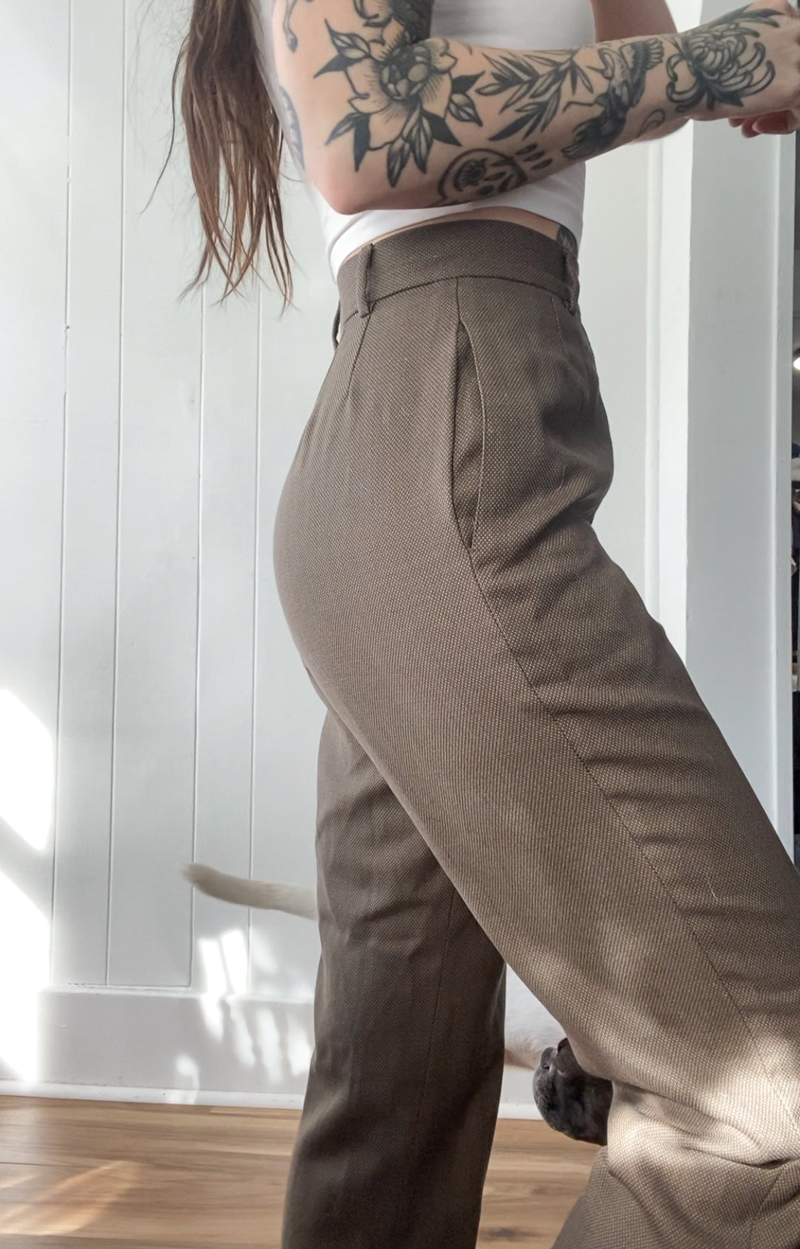 Vintage Wool Trousers