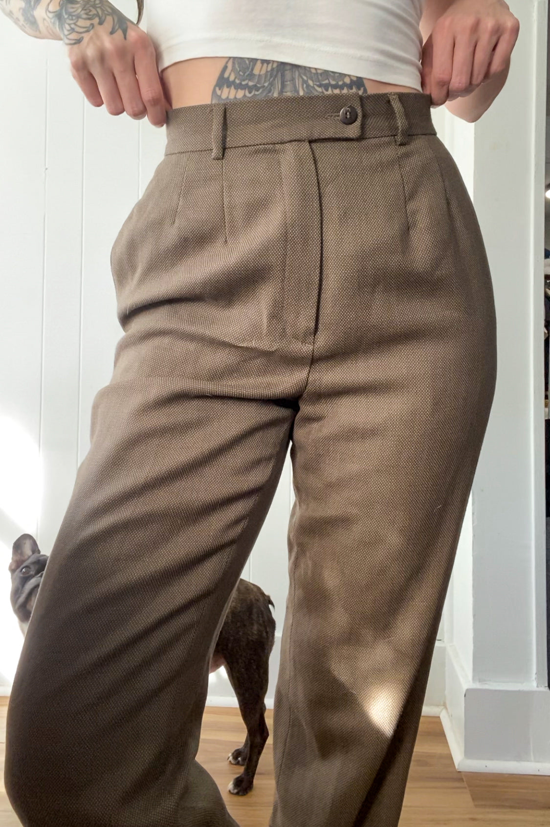 Vintage Wool Trousers