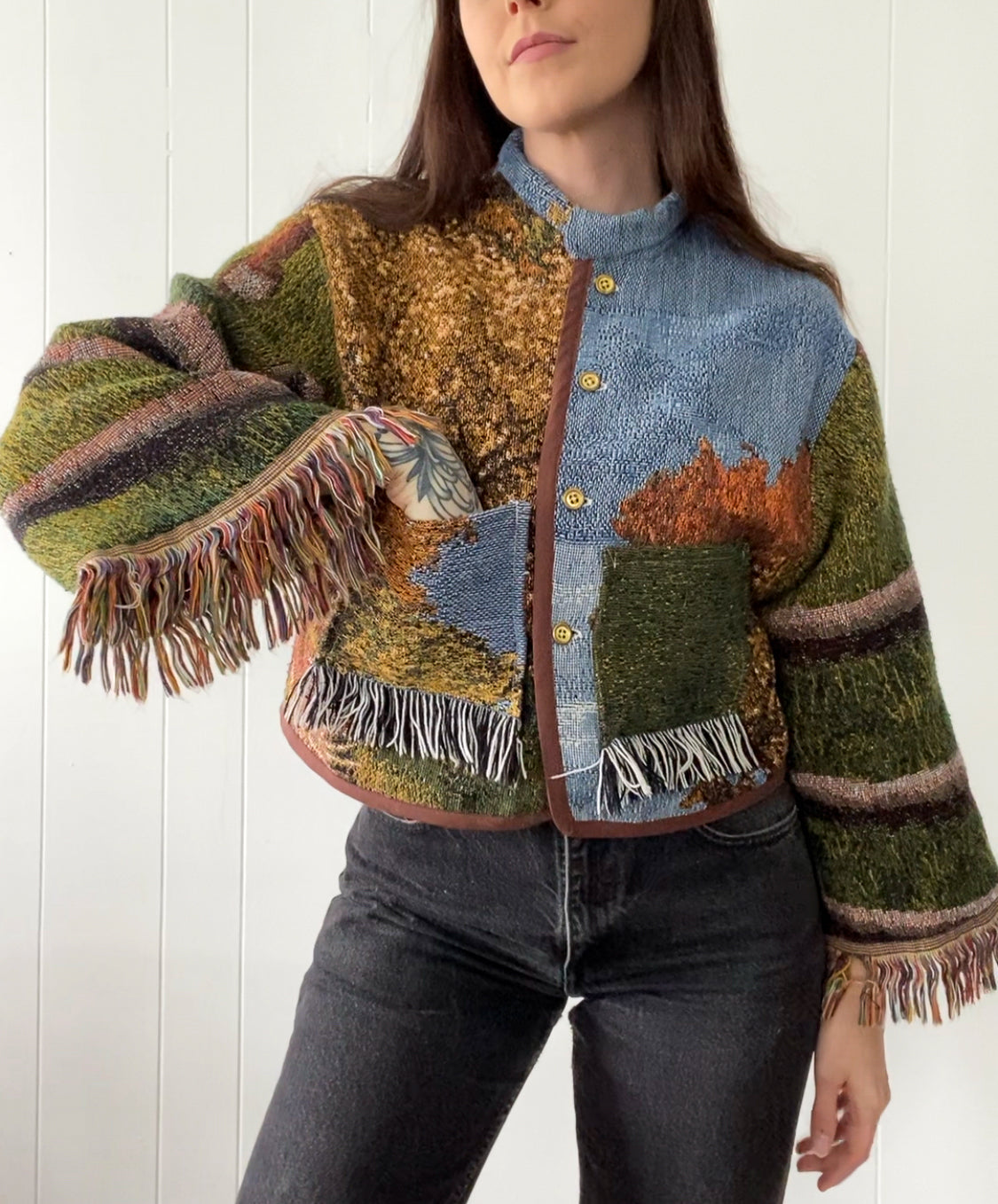 Upcycled Tapestry Jacket
