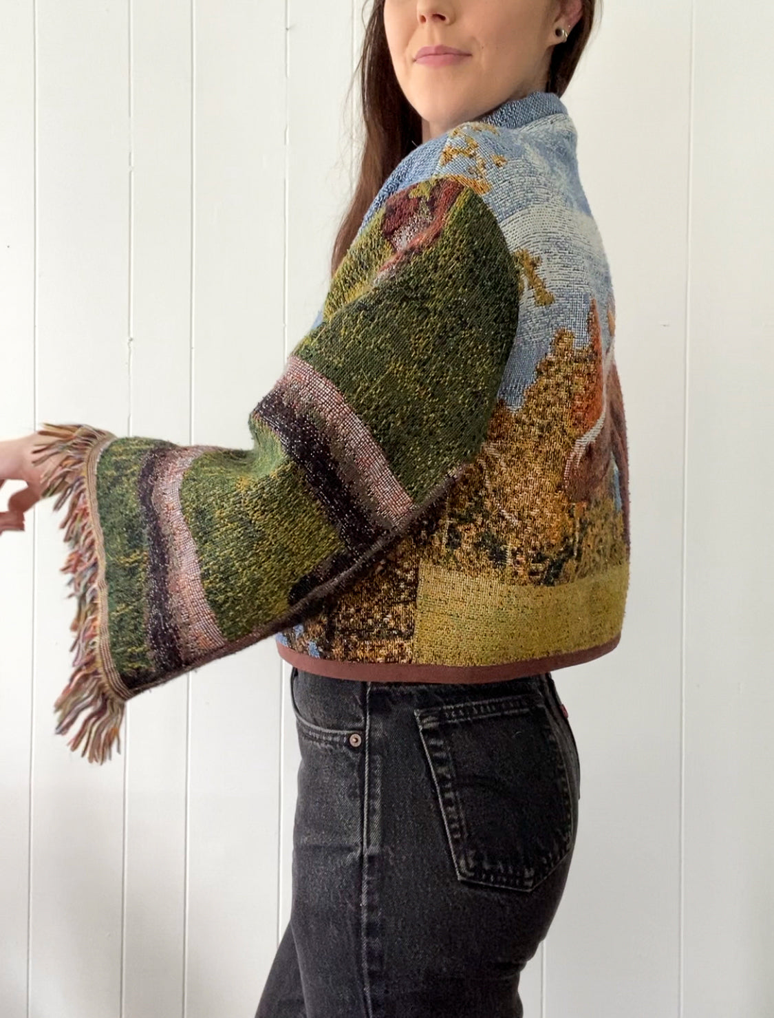 Upcycled Tapestry Jacket