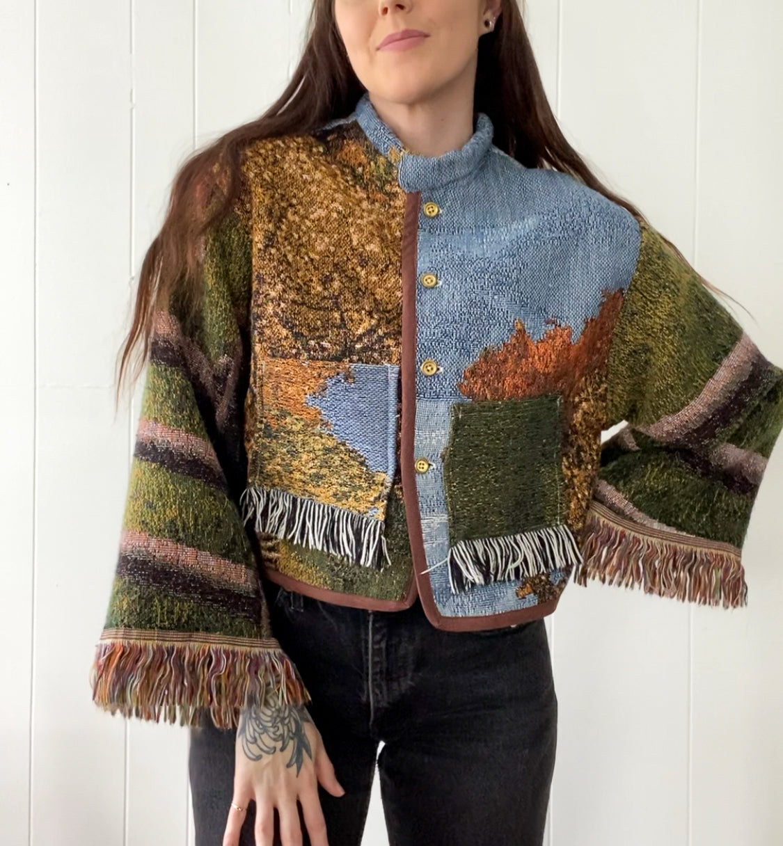 Upcycled Tapestry Jacket