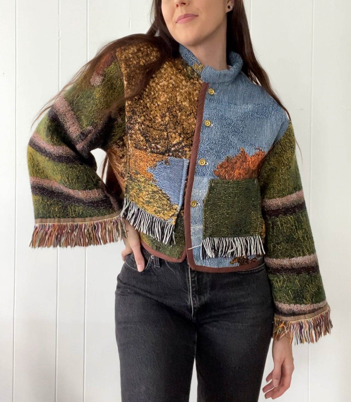 Upcycled Tapestry Jacket