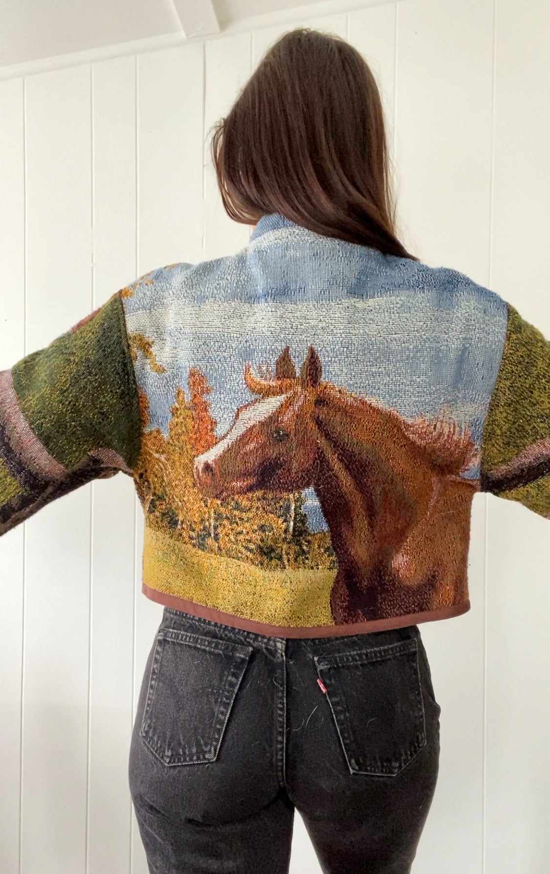 Upcycled Tapestry Jacket