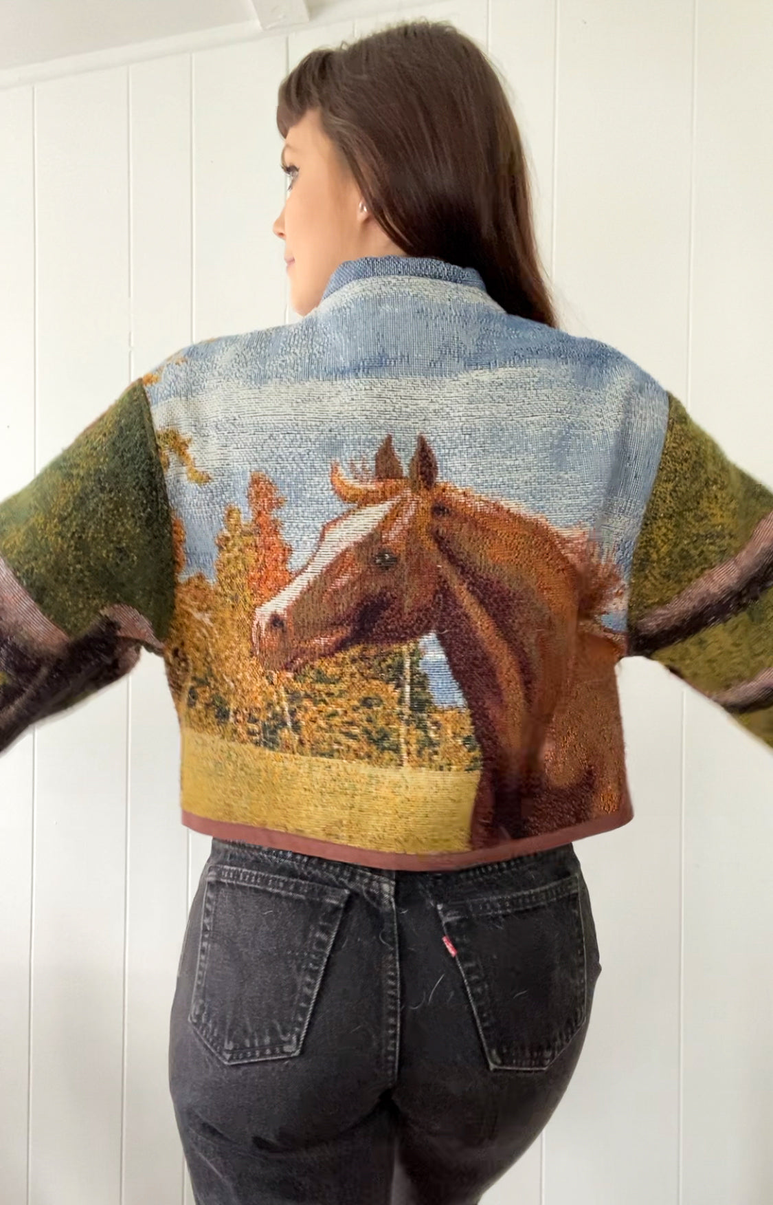 Upcycled Tapestry Jacket