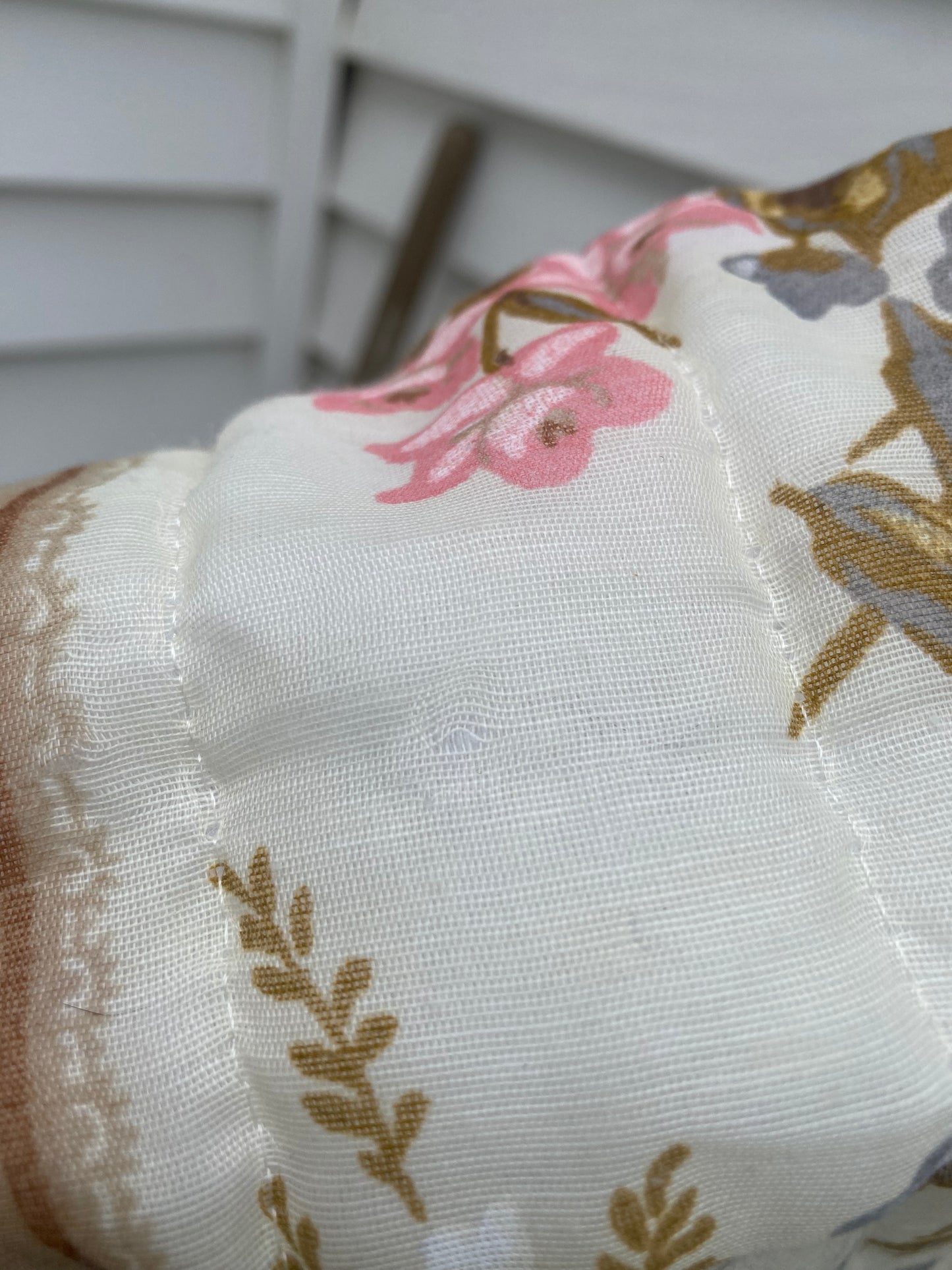 (L/XL) Upcycled Vintage Floral Jacket