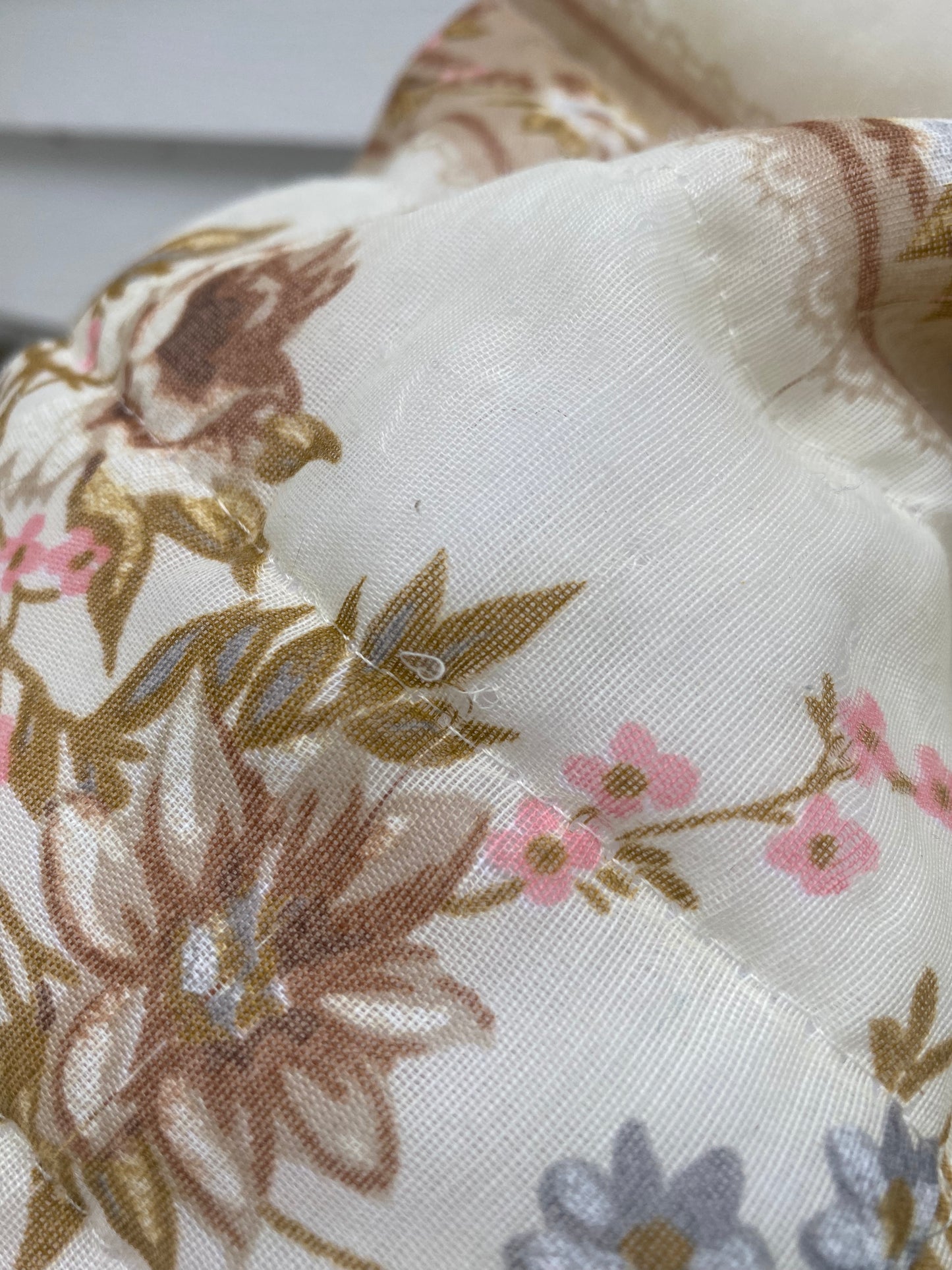 (L/XL) Upcycled Vintage Floral Jacket