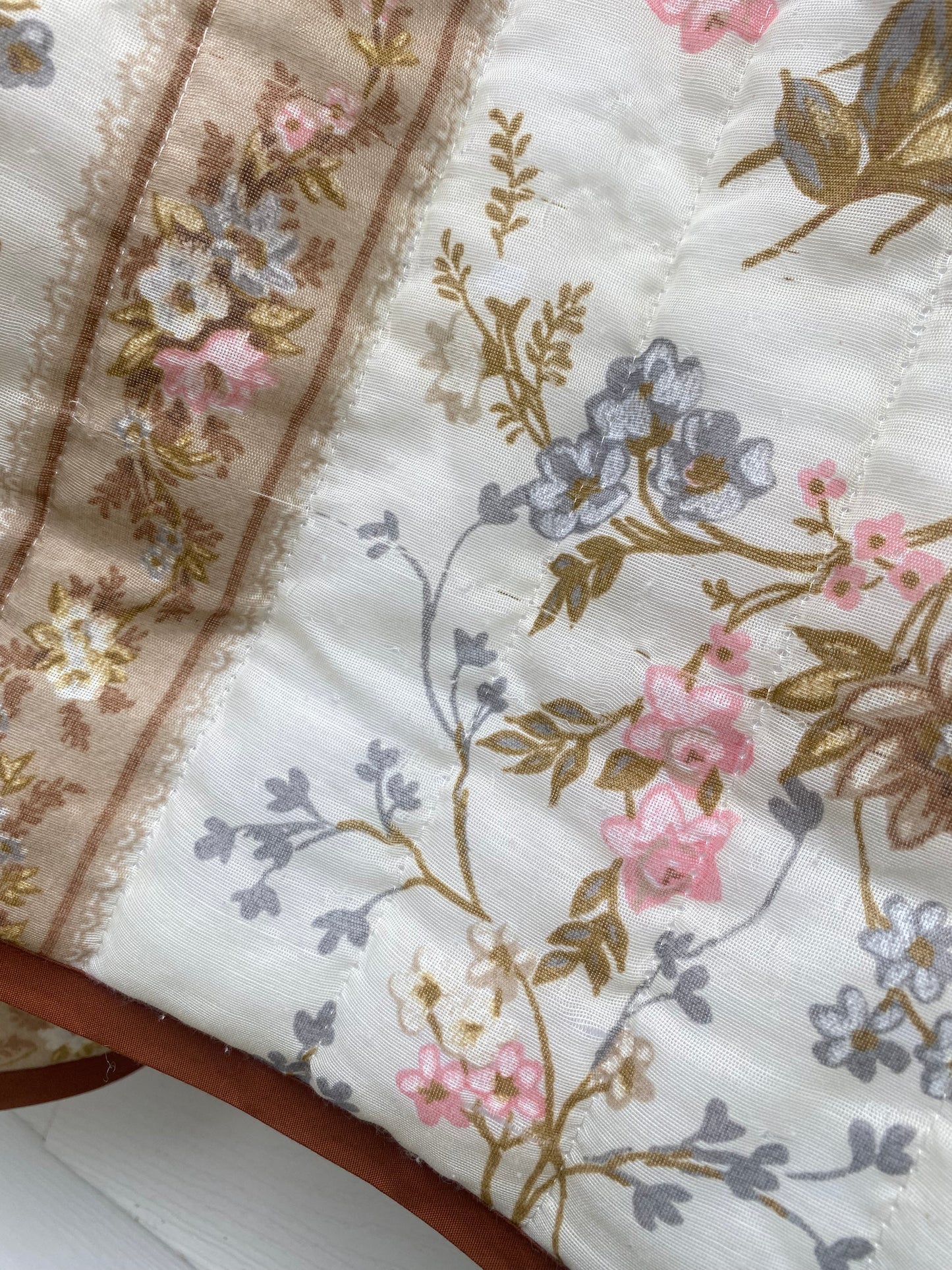 (L/XL) Upcycled Vintage Floral Jacket