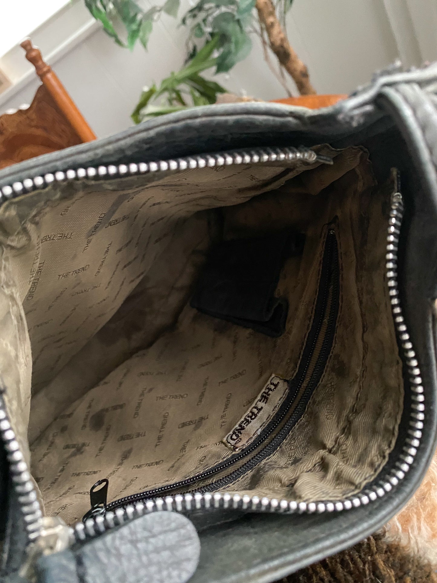Vintage 'The Trend' Leather Backpack