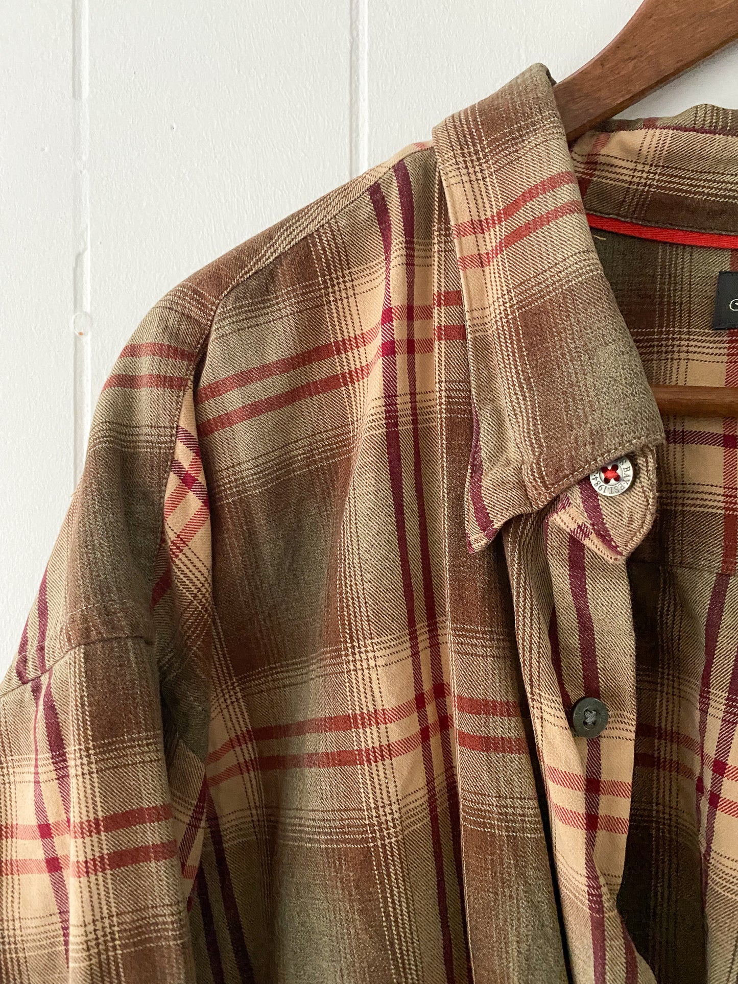 (3XL) St. John's Bay Plaid Button Down