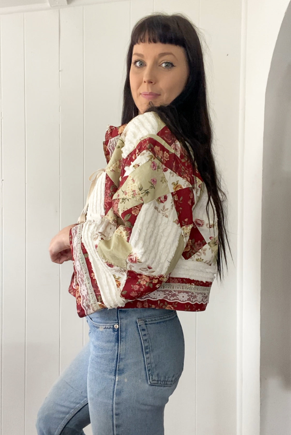 Upcycled Vintage Patchwork Jacket (Lightweight)