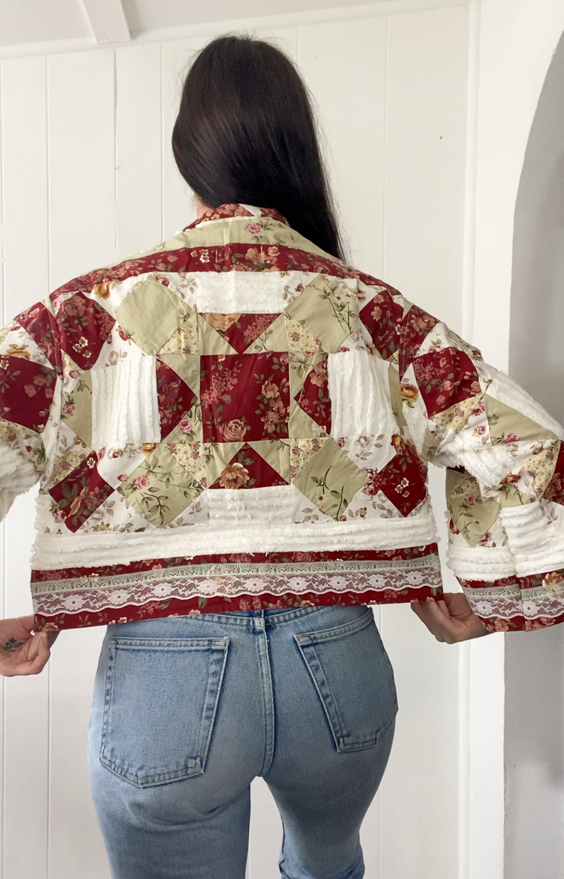 Upcycled Vintage Patchwork Jacket (Lightweight)