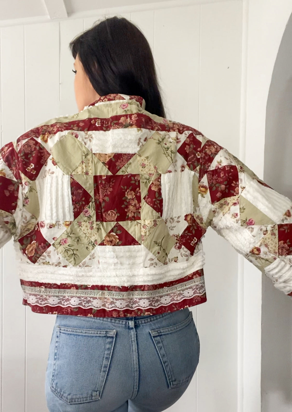 Upcycled Vintage Patchwork Jacket (Lightweight)