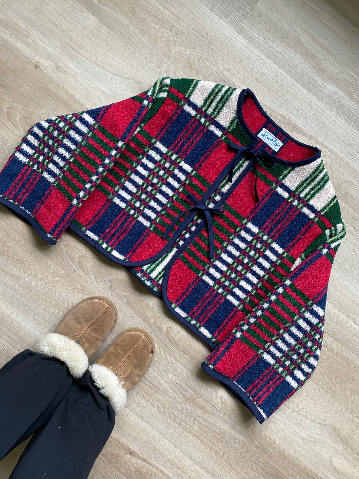 Upcycled Vintage Blanket Coat