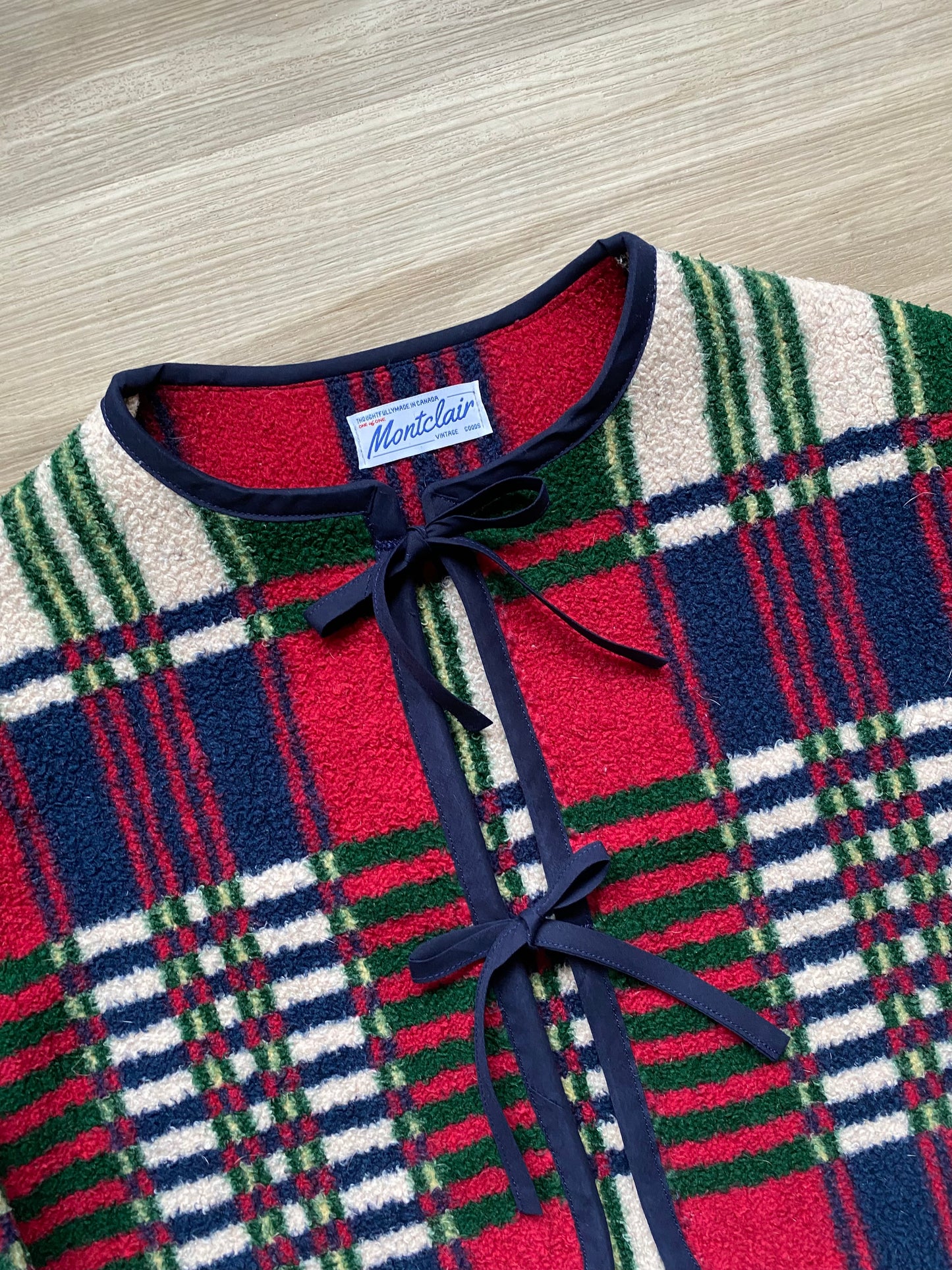 Upcycled Vintage Blanket Coat