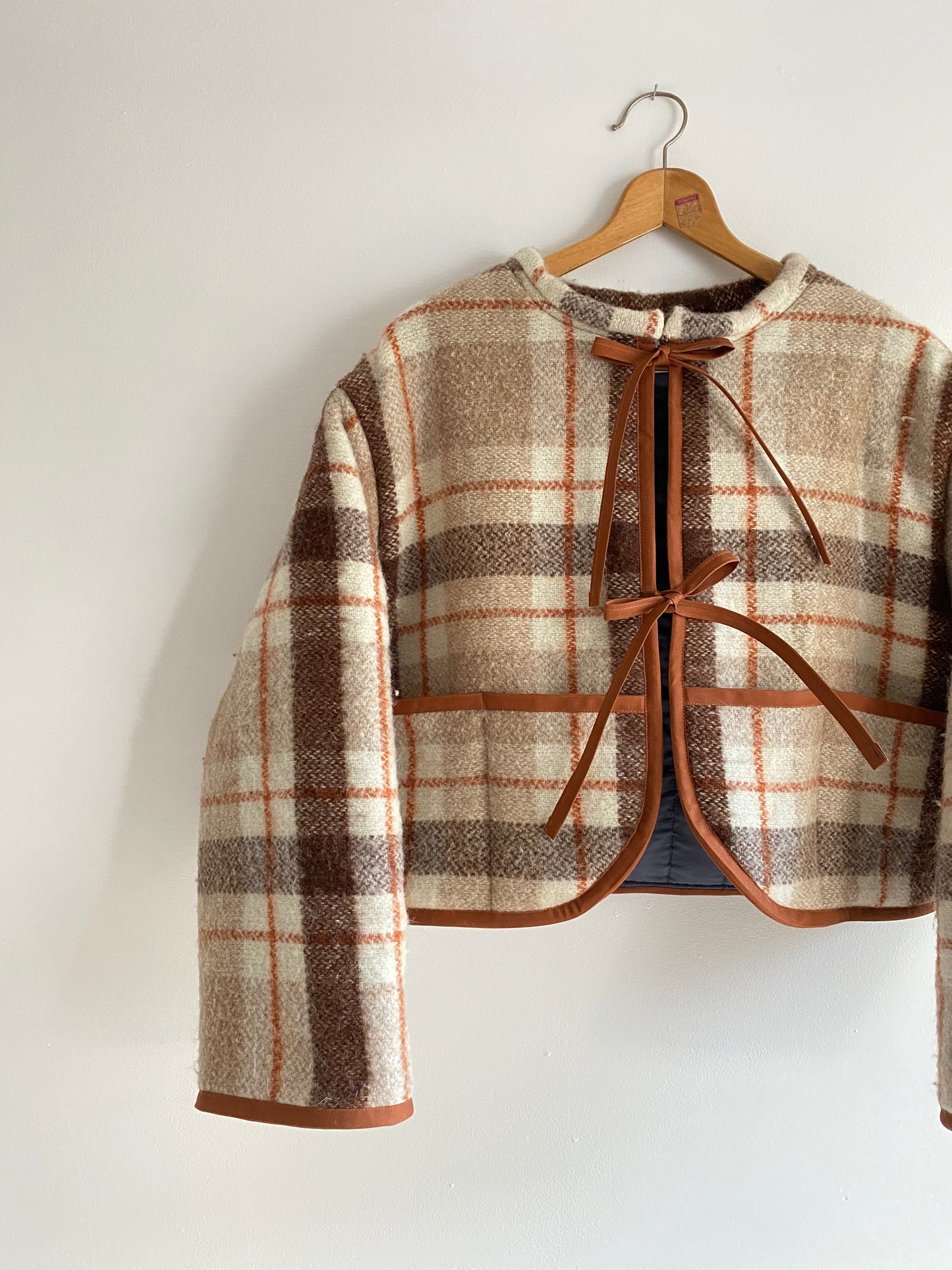 Upcycled Vintage Blanket Coat