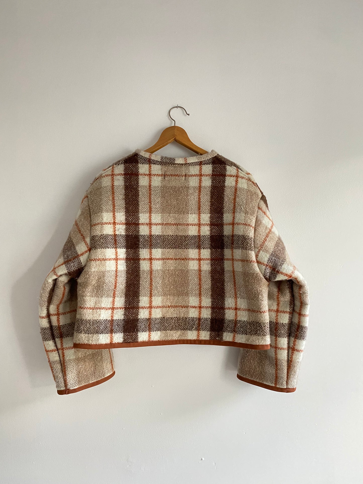 Upcycled Vintage Blanket Coat