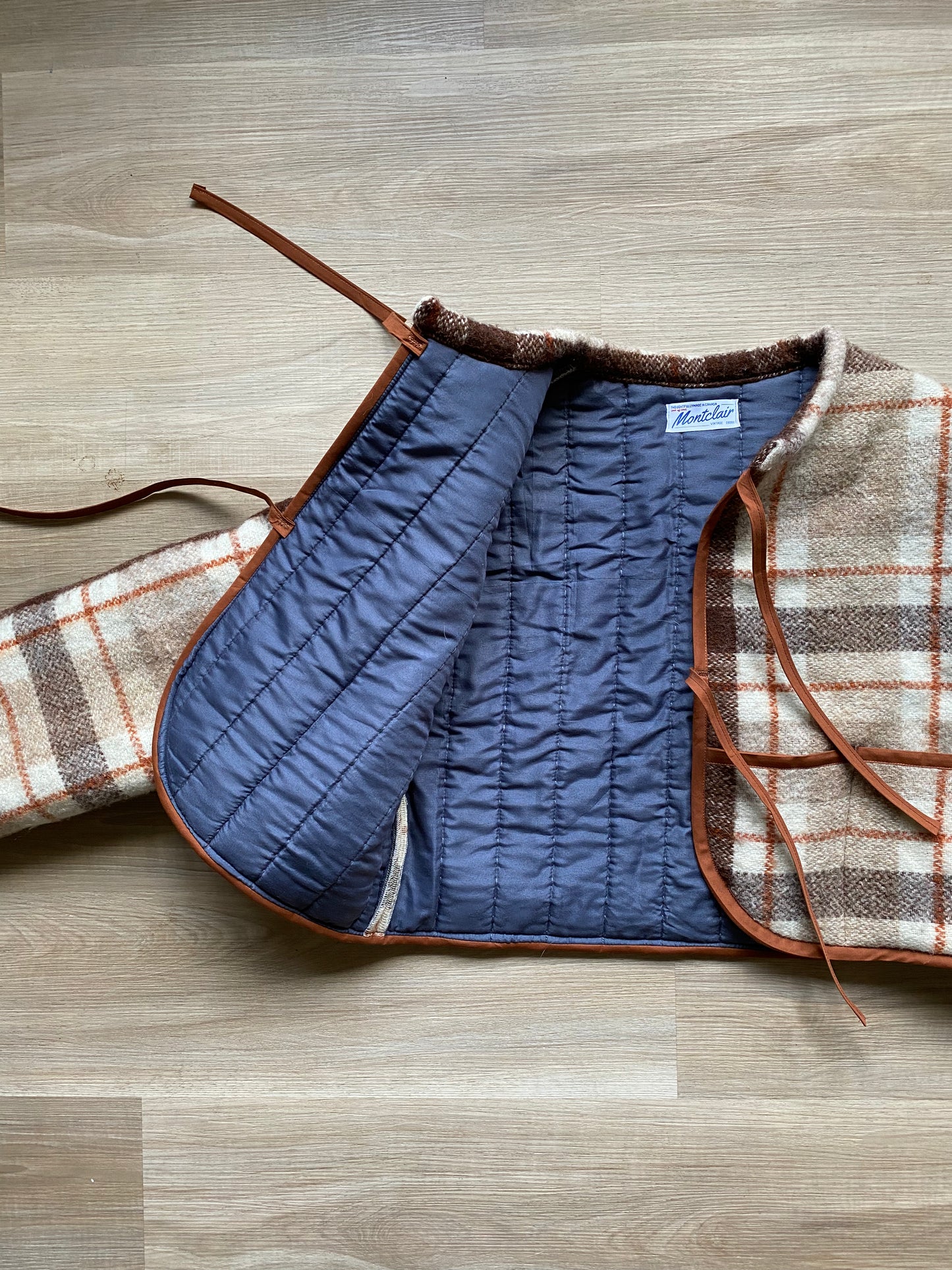 Upcycled Vintage Blanket Coat