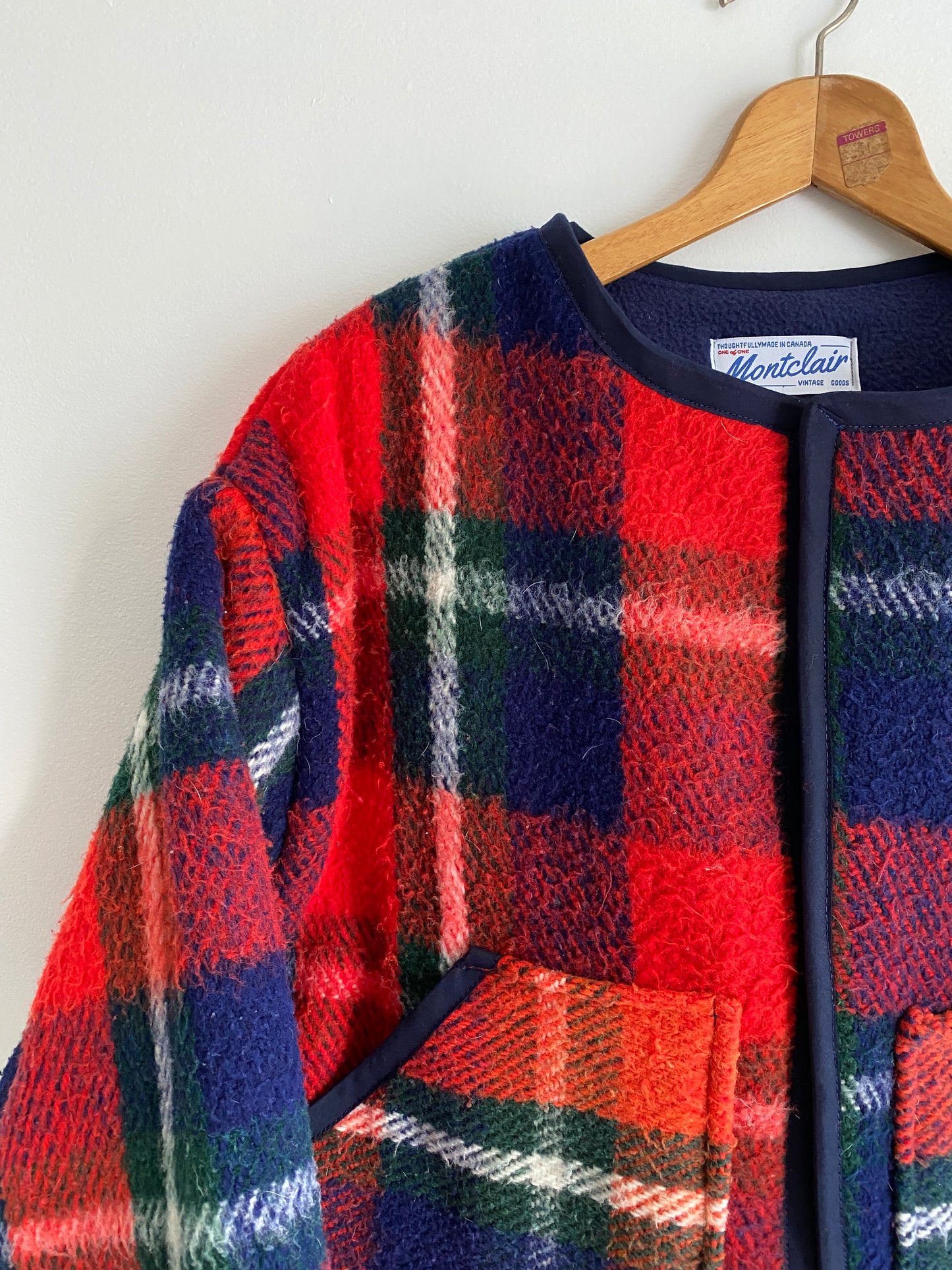 Upcycled Vintage Blanket Coat