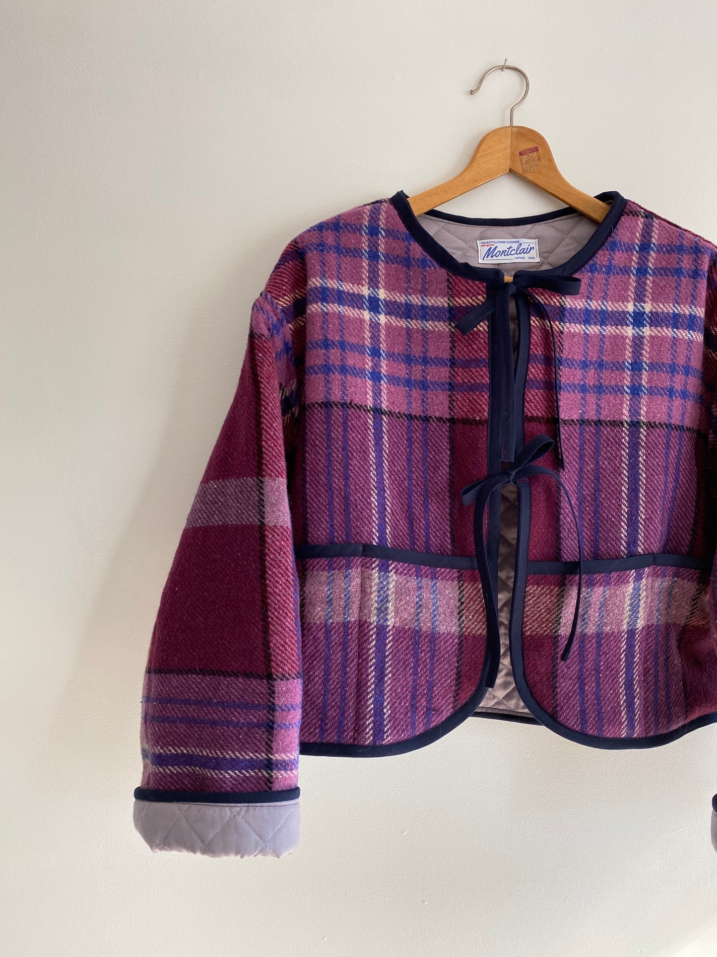 Upcycled Vintage Blanket Coat