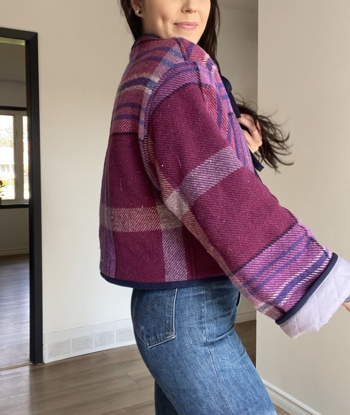 Upcycled Vintage Blanket Coat