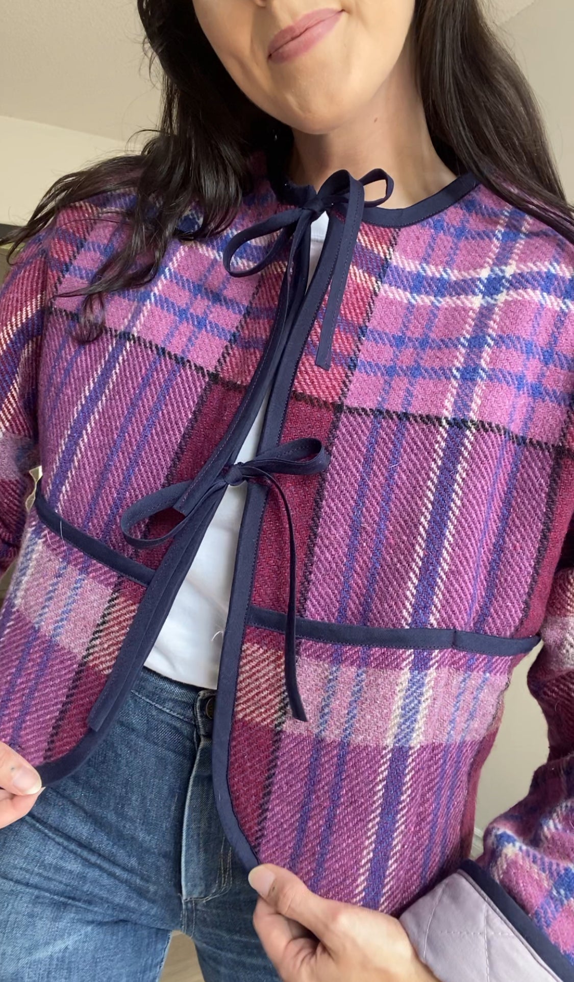 Upcycled Vintage Blanket Coat