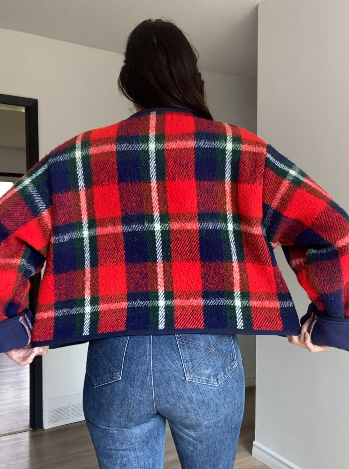 Upcycled Vintage Blanket Coat