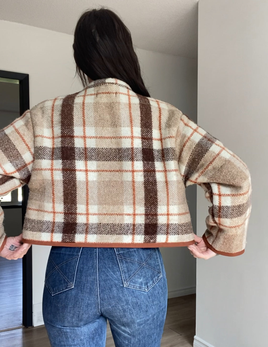 Upcycled Vintage Blanket Coat