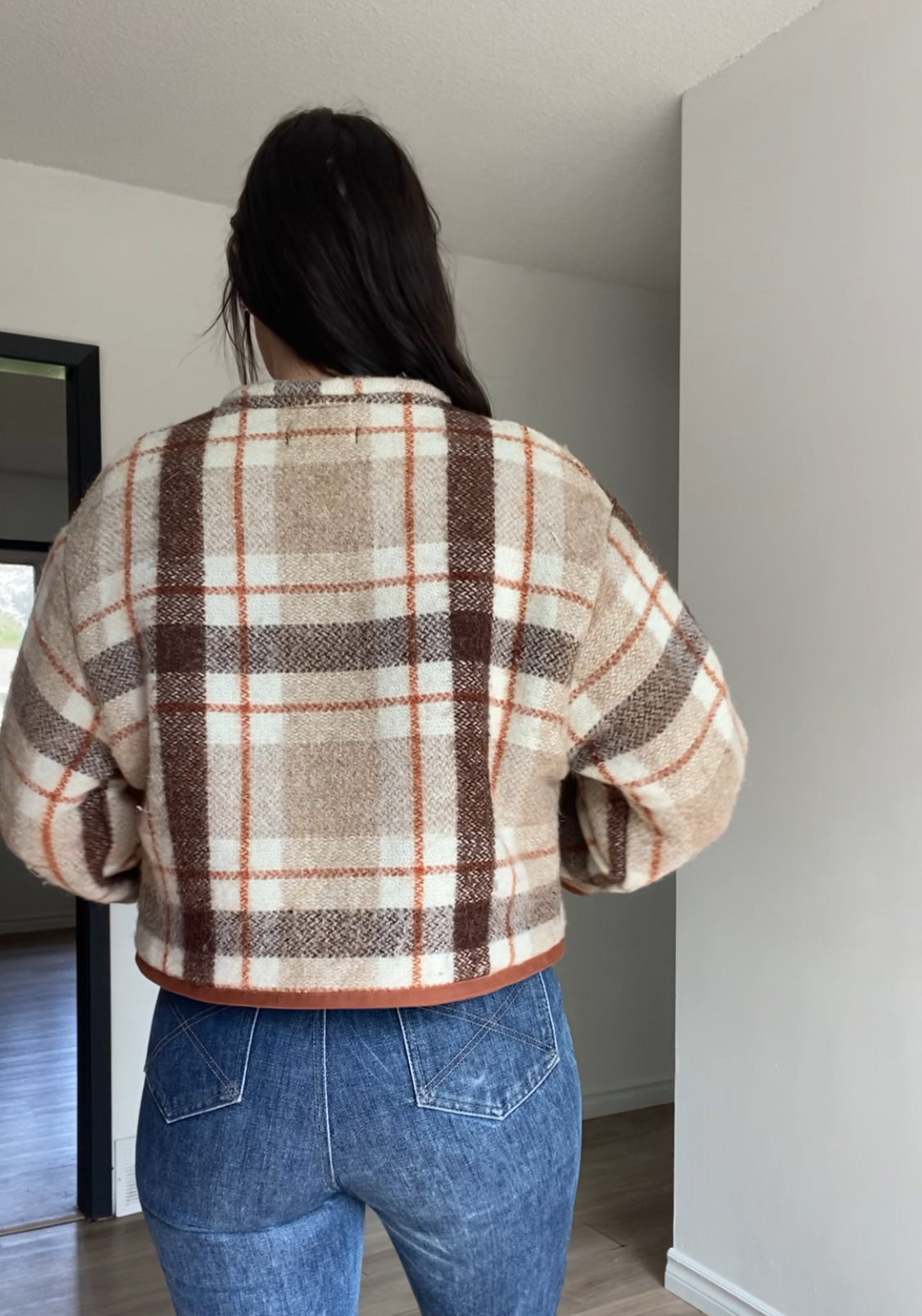 Upcycled Vintage Blanket Coat