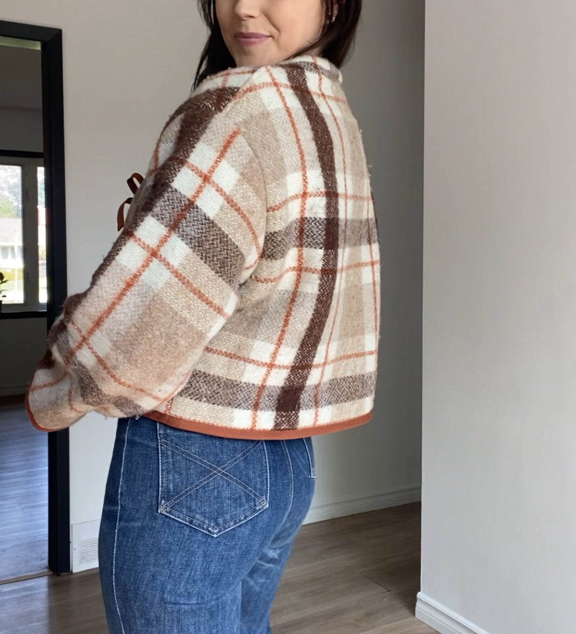 Upcycled Vintage Blanket Coat