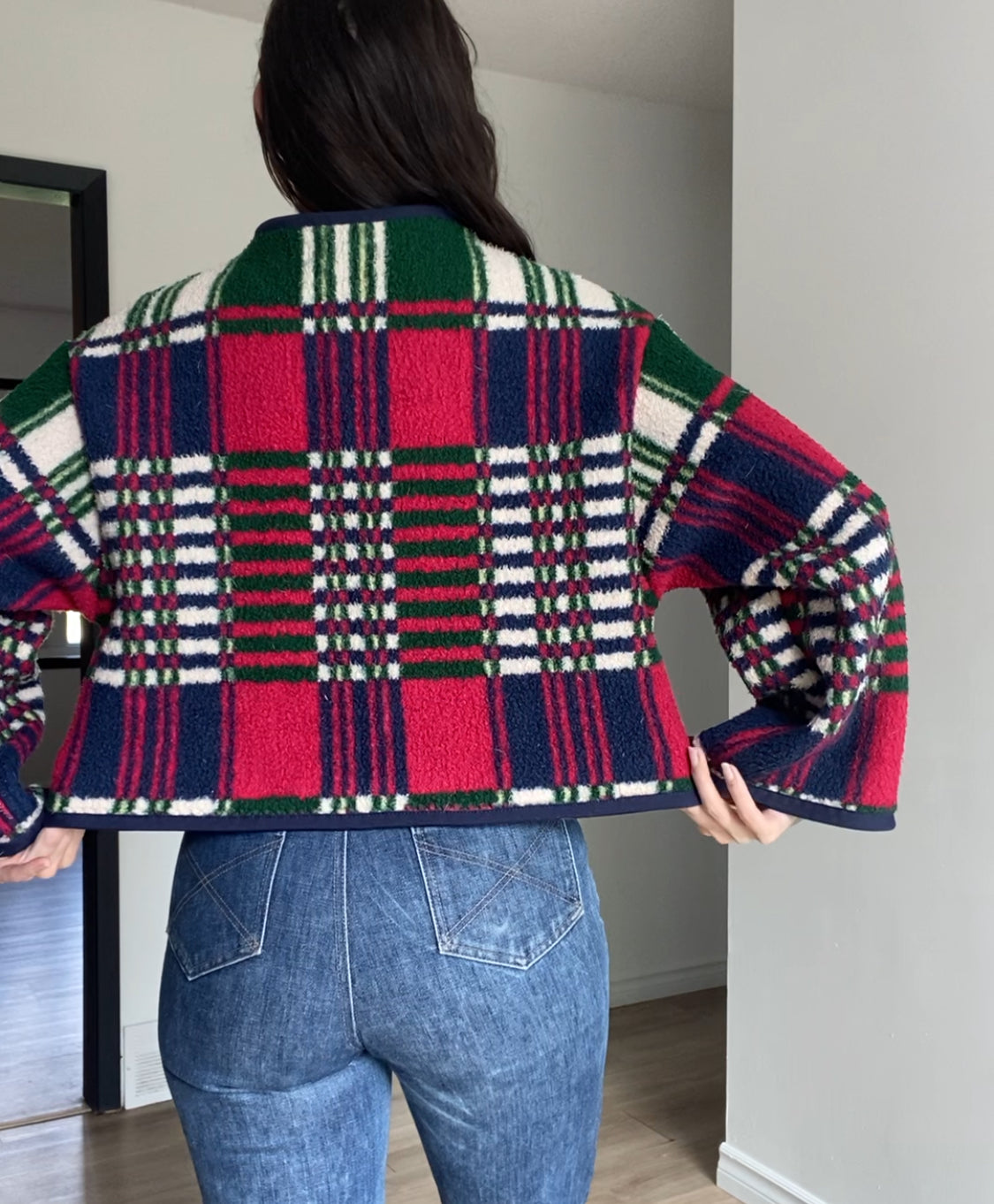 Upcycled Vintage Blanket Coat