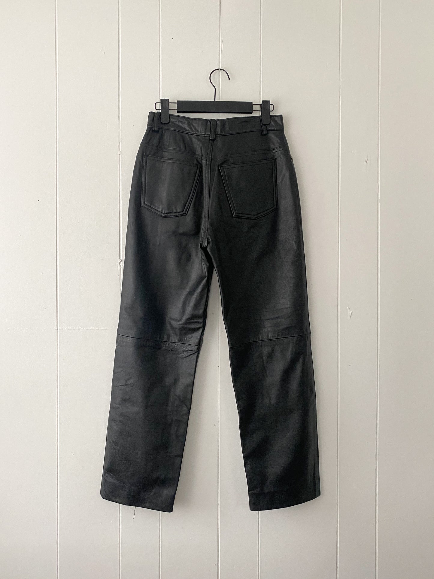 29"W Vintage Leather Pants by MIX