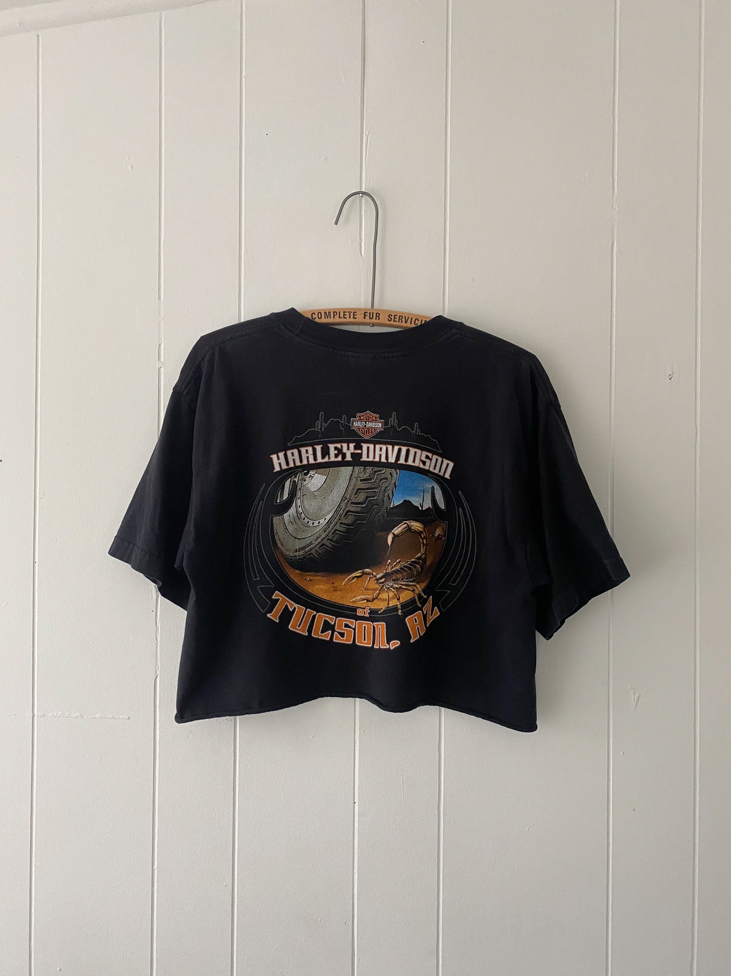 M Cropped Harley Davidson Tucson, AZ Tee