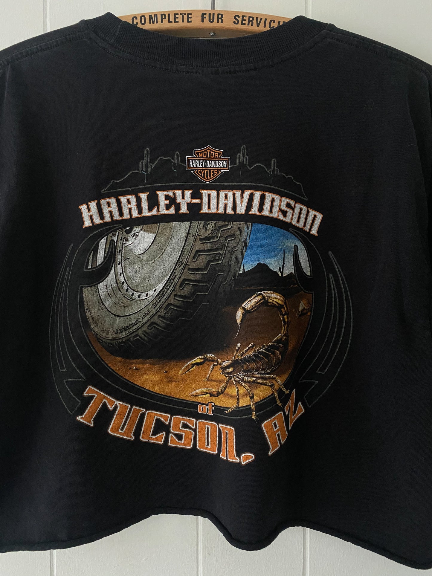 M Cropped Harley Davidson Tucson, AZ Tee