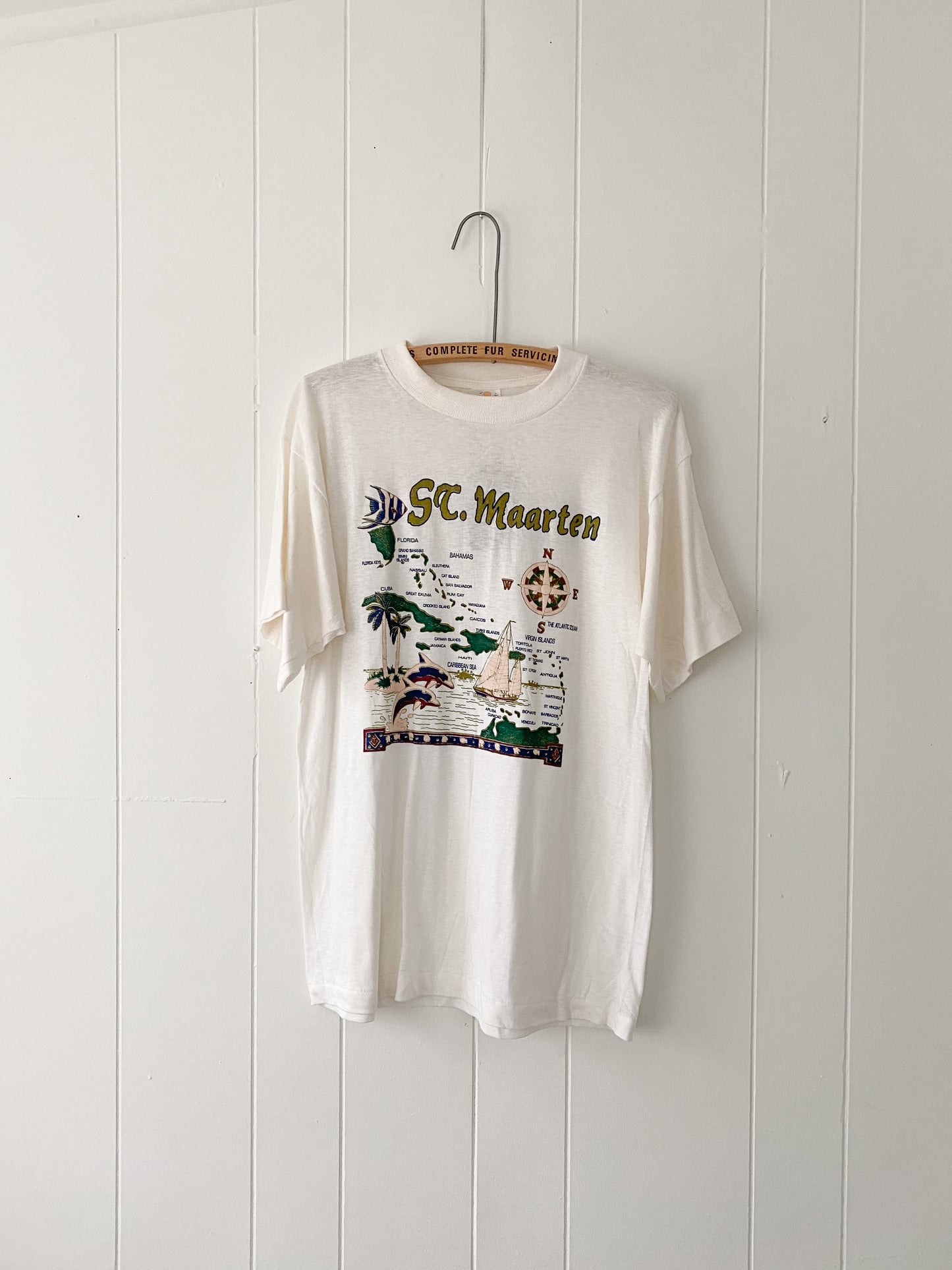 M Paper Thin Single Stitch St. Maarten Tee