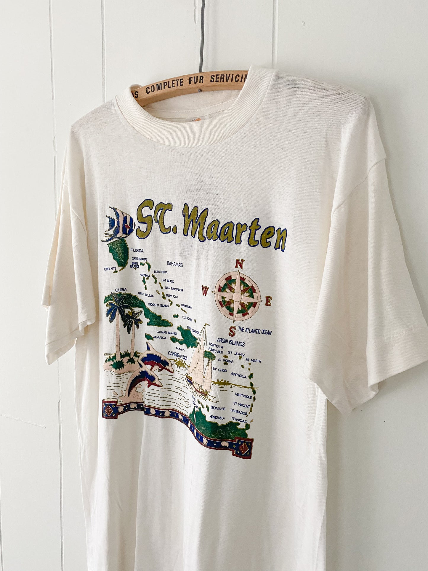 M Paper Thin Single Stitch St. Maarten Tee