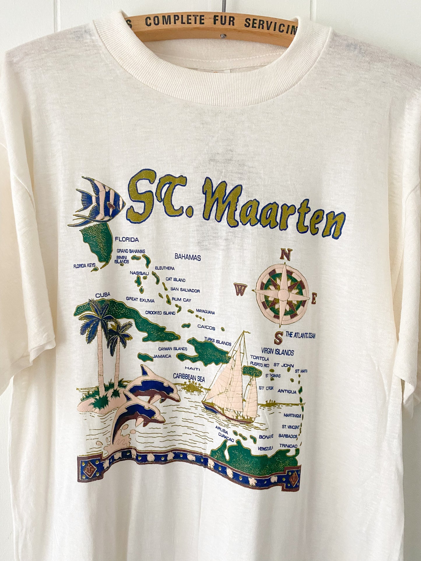 M Paper Thin Single Stitch St. Maarten Tee