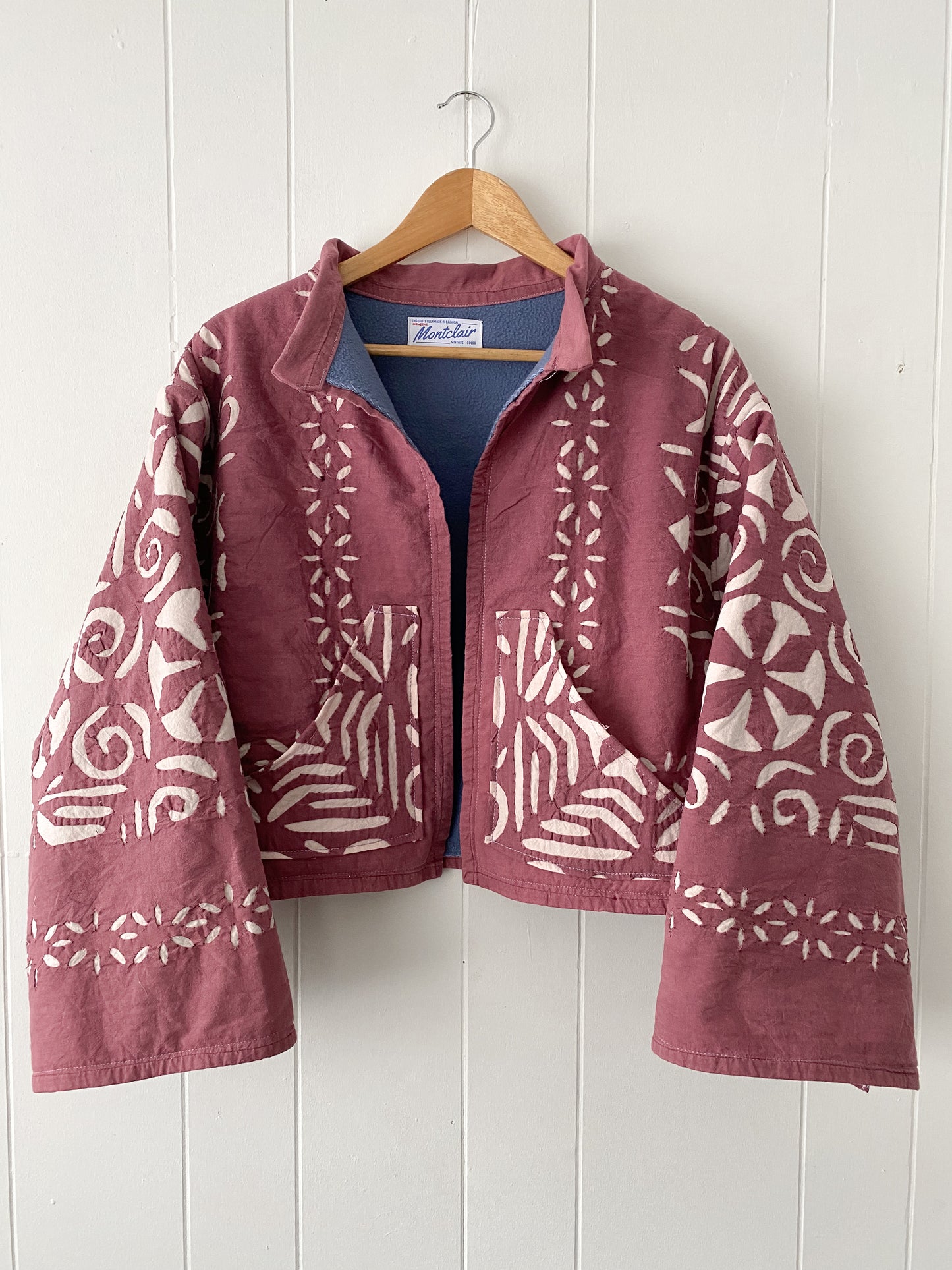 Upcycled Vintage Blanket Coat