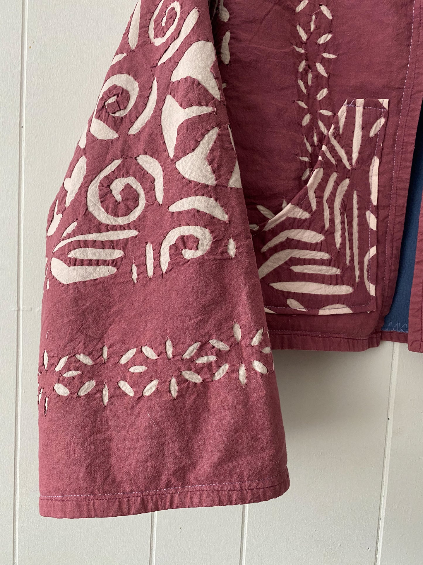 Upcycled Vintage Blanket Coat