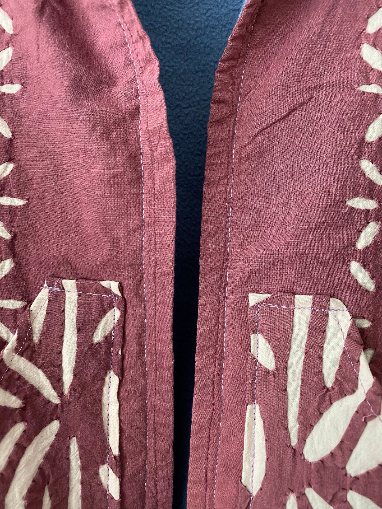 Upcycled Vintage Blanket Coat