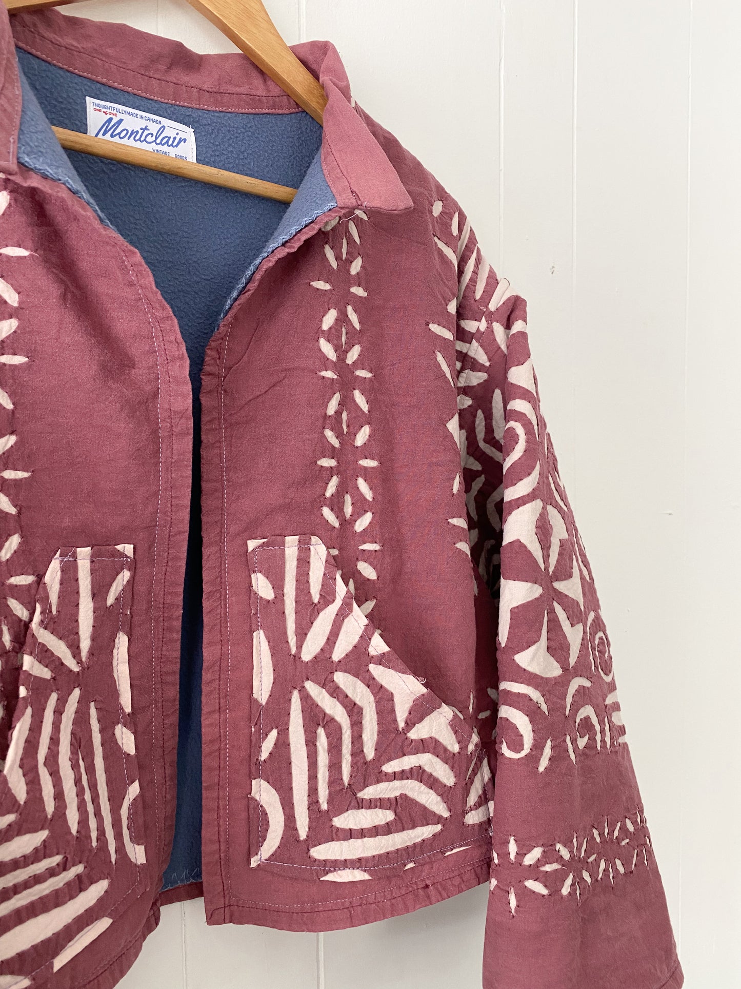 Upcycled Vintage Blanket Coat
