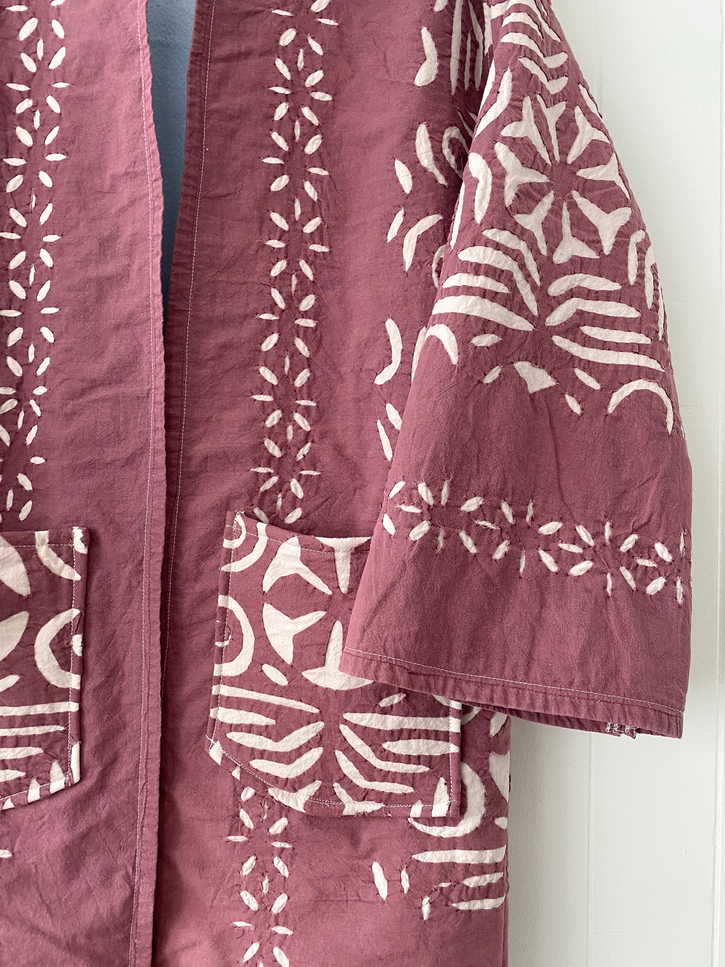 Upcycled Vintage Blanket Coat
