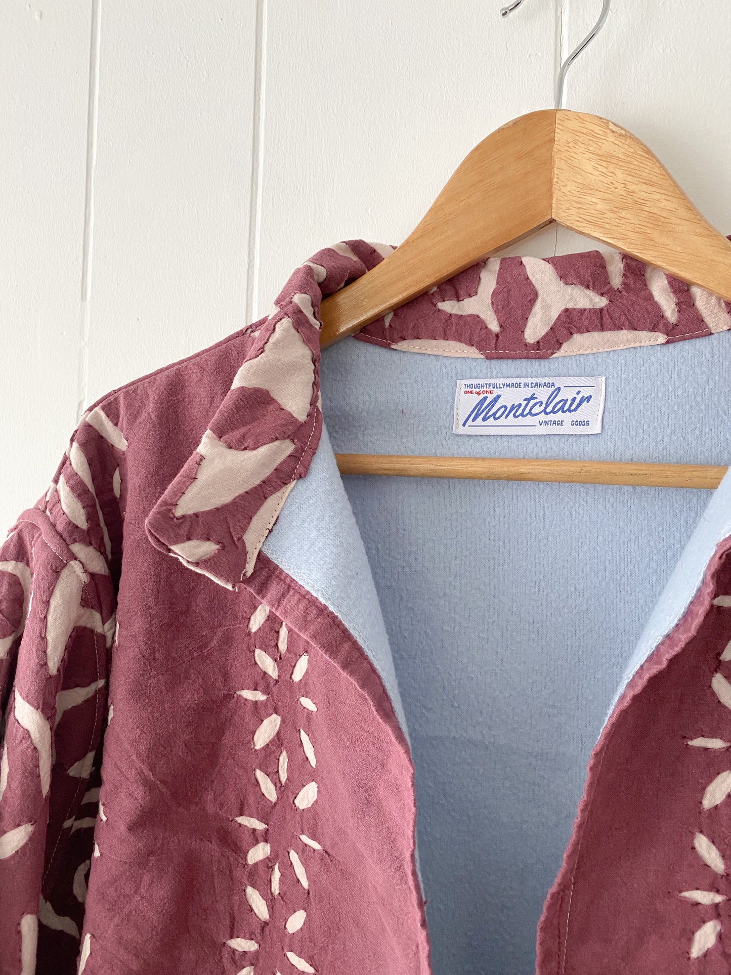 Upcycled Vintage Blanket Coat