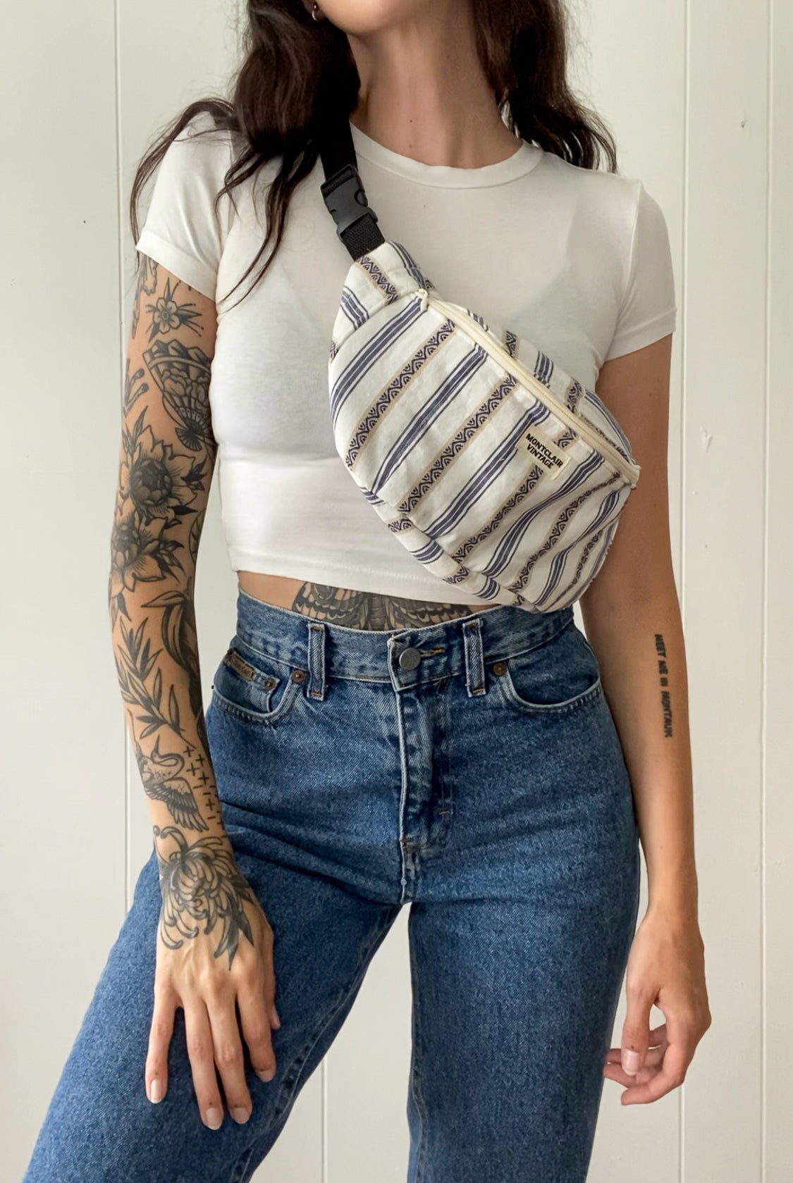 Upcycled Quilt Fanny Pack